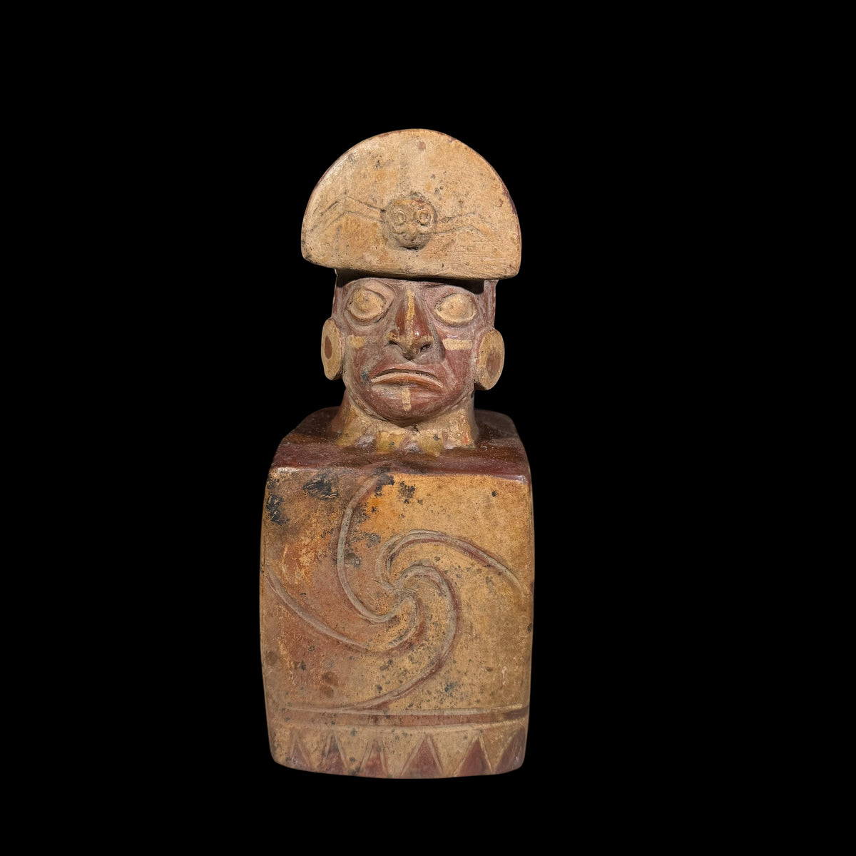 Pre-Columbian Moche Pottery Stirrup Vessel