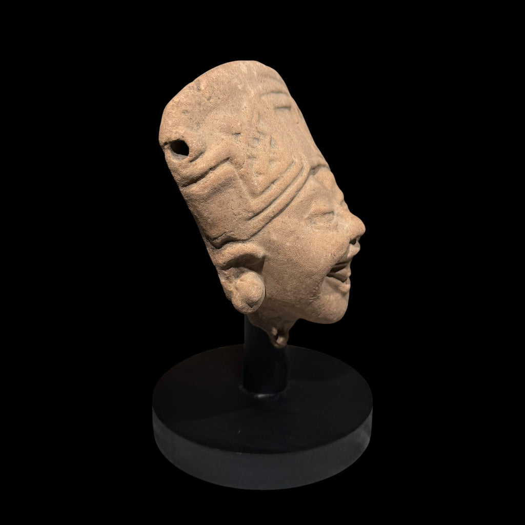 Pre-Columbian Veracruz Sonriente Head Fragment