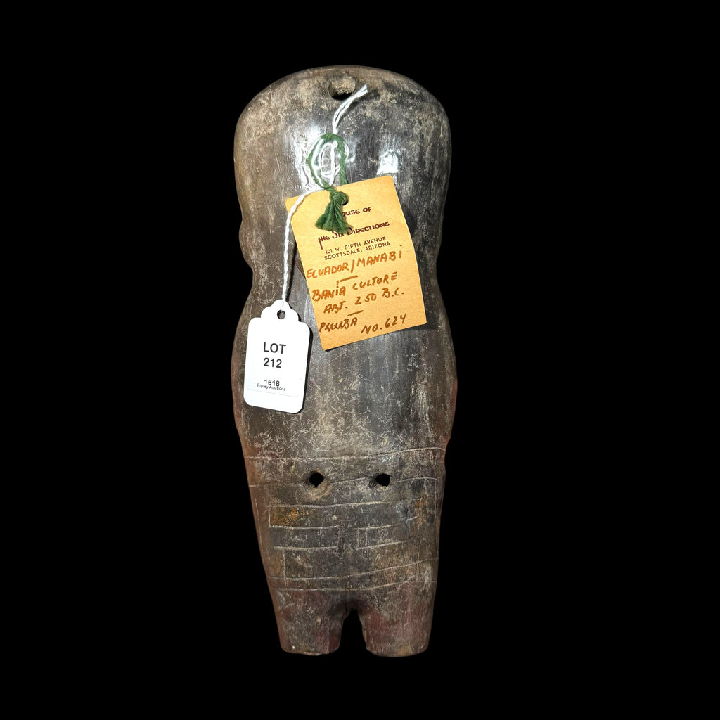 Pre-Columbian Bahía Painted Standing Figure