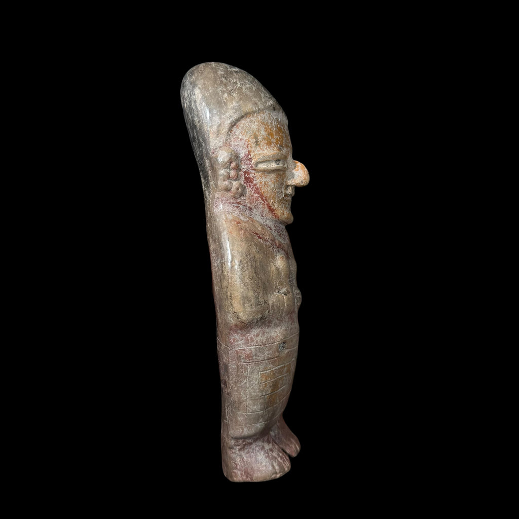 Pre-Columbian Bahía Painted Standing Figure