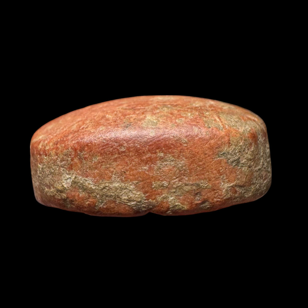Western Semitic Iron Age II Scaraboid Stamp Seal with Hunting Scene