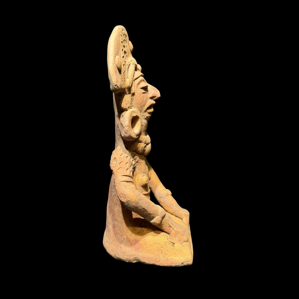 Pre-Columbian Maya female pottery figure