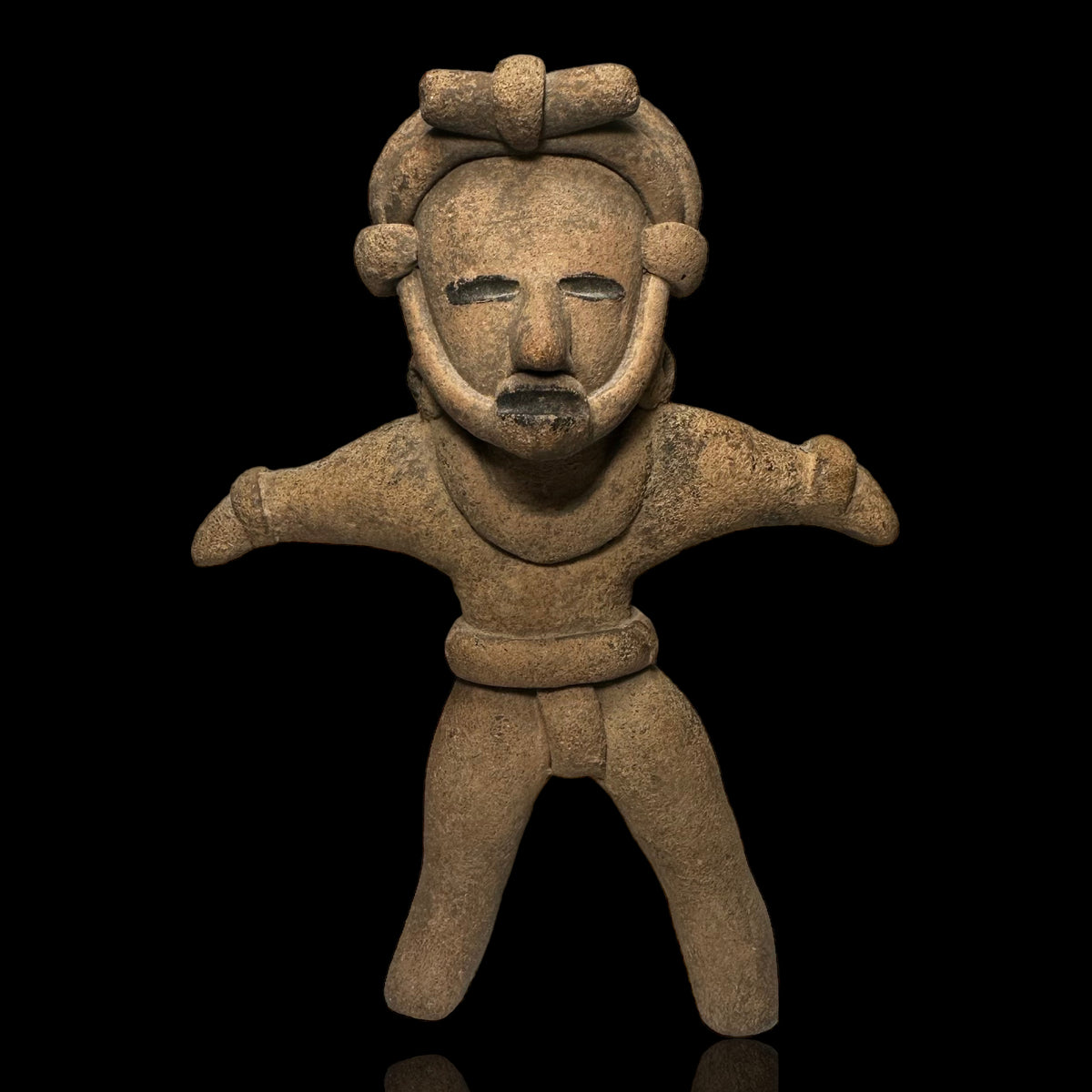 Pre-Columbian Veracruz standing pottery figure