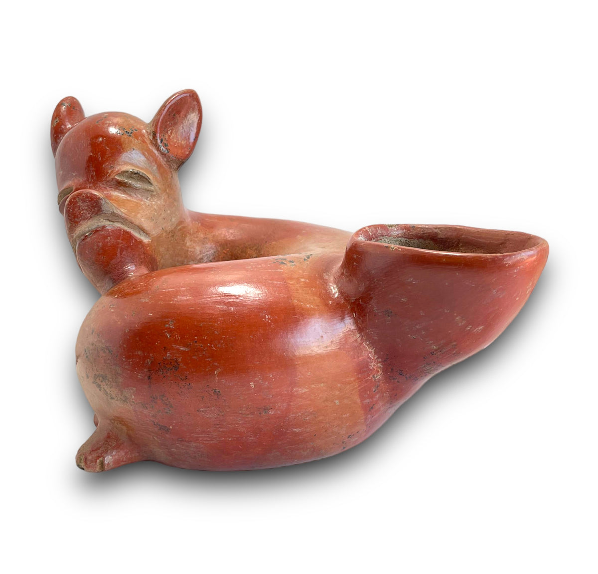 Pre-Columbian Colima pottery dog