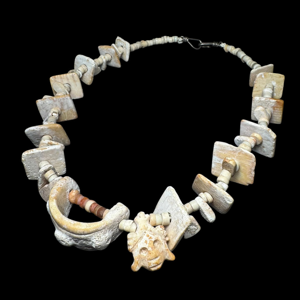 Pre-Columbian Colima Shell Ceremonial Necklace