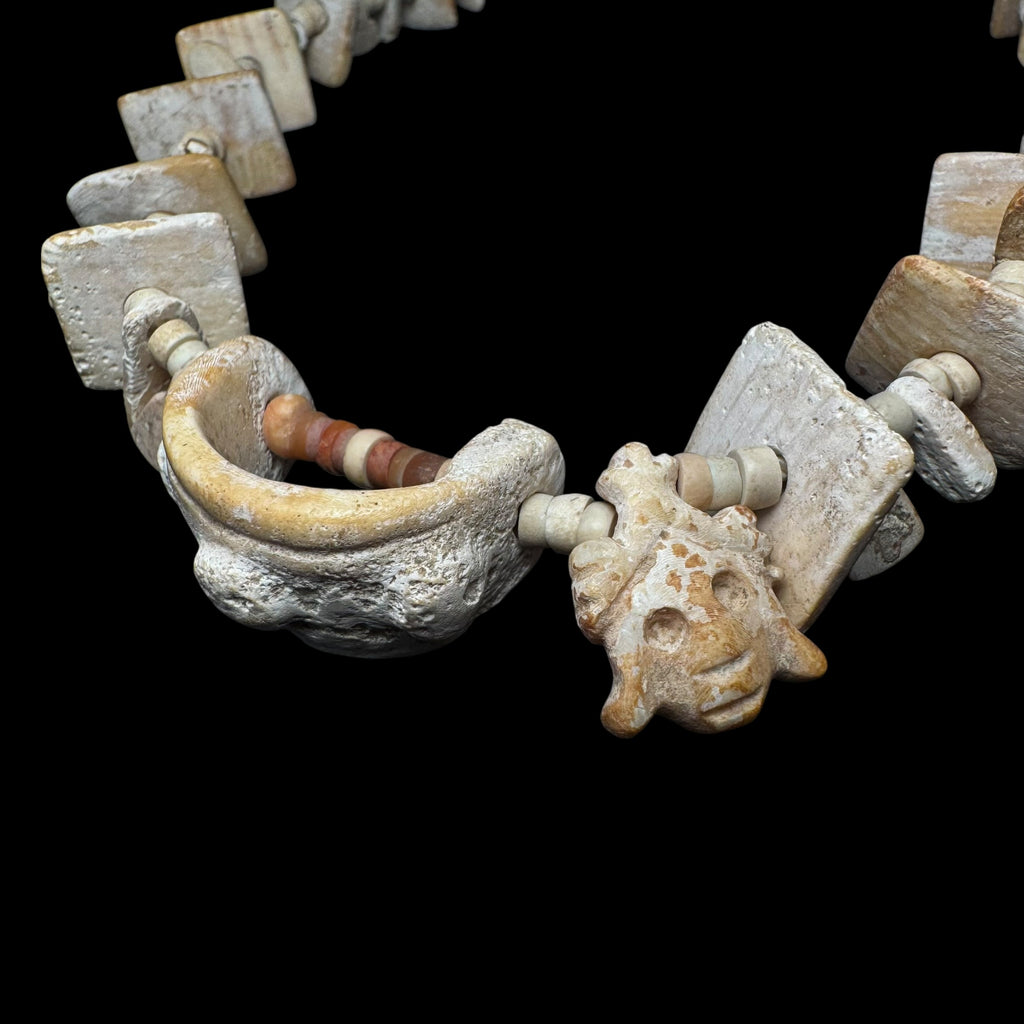 Pre-Columbian Colima Shell Ceremonial Necklace