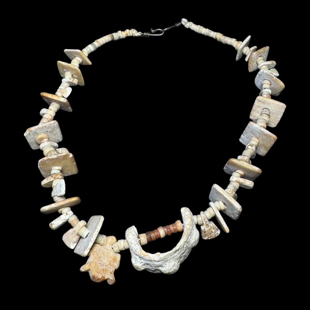 Pre-Columbian Colima Shell Ceremonial Necklace