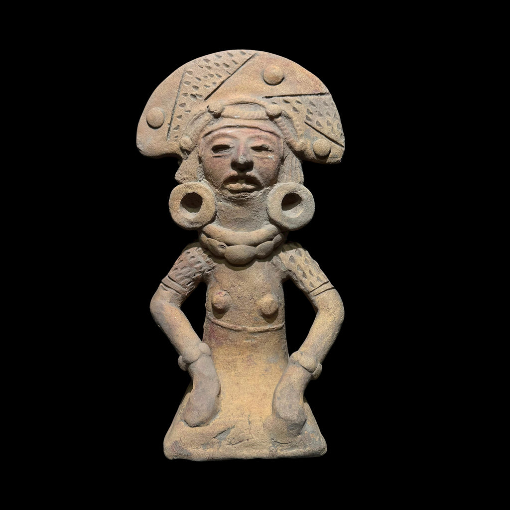 Pre-Columbian Maya female pottery figure