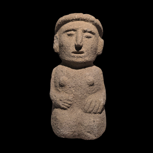 Pre-Columbian Huastec female figure