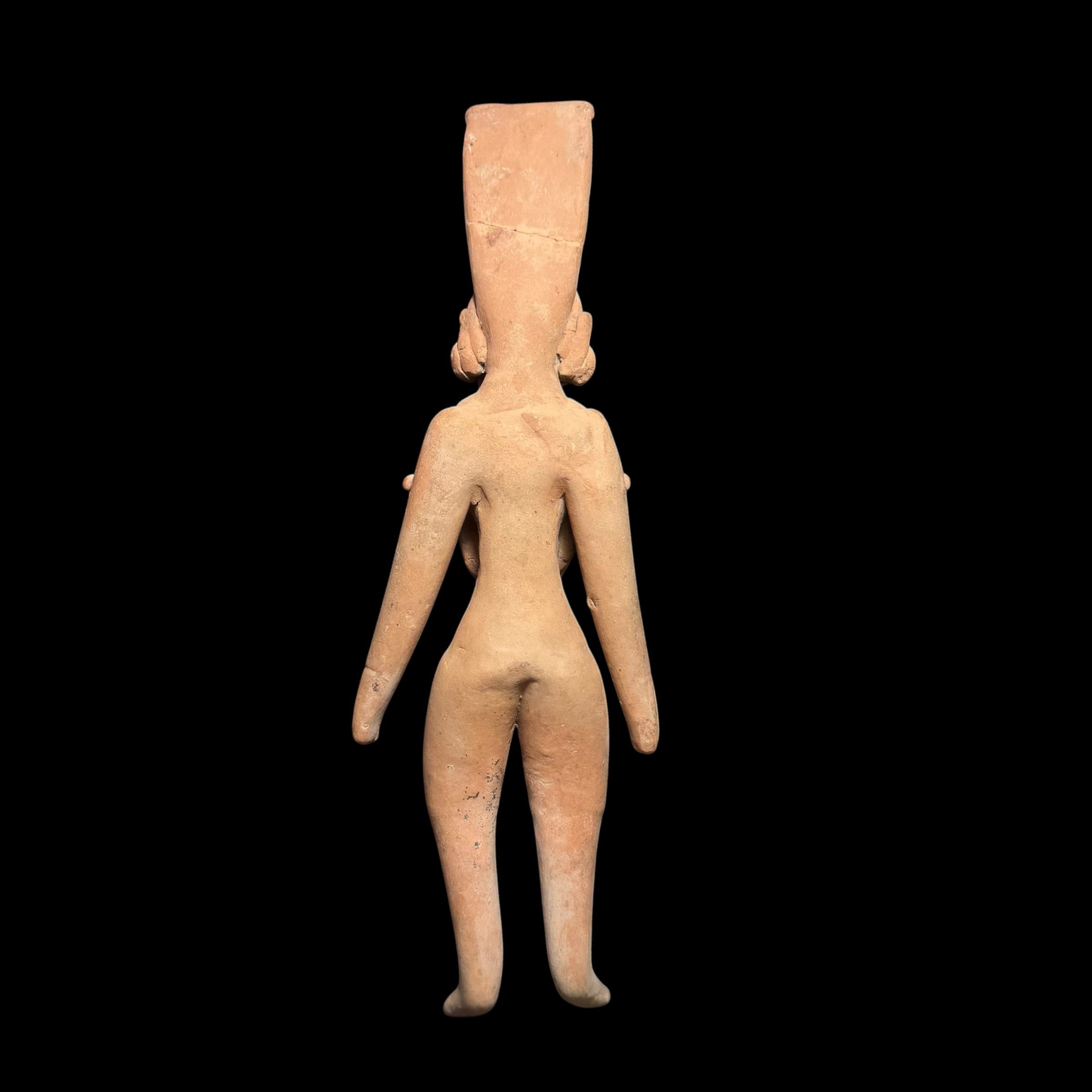 Large Pre-Columbian Huastec Pottery Ballplayer