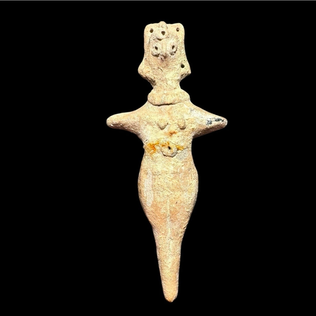 Ancient Syro-Hittite Terracotta Female Figure