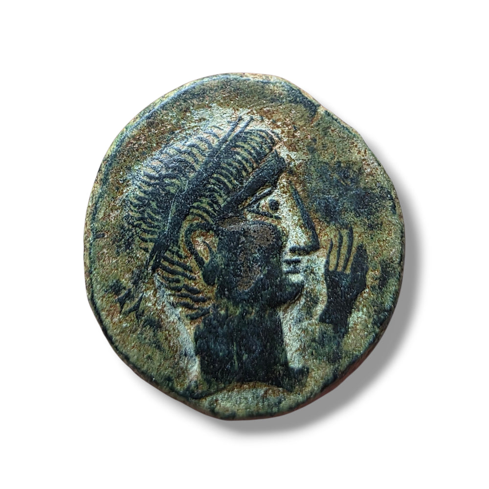 Roman Republican Bronze As – Castulo (Hispania), ca. 180–150 BC