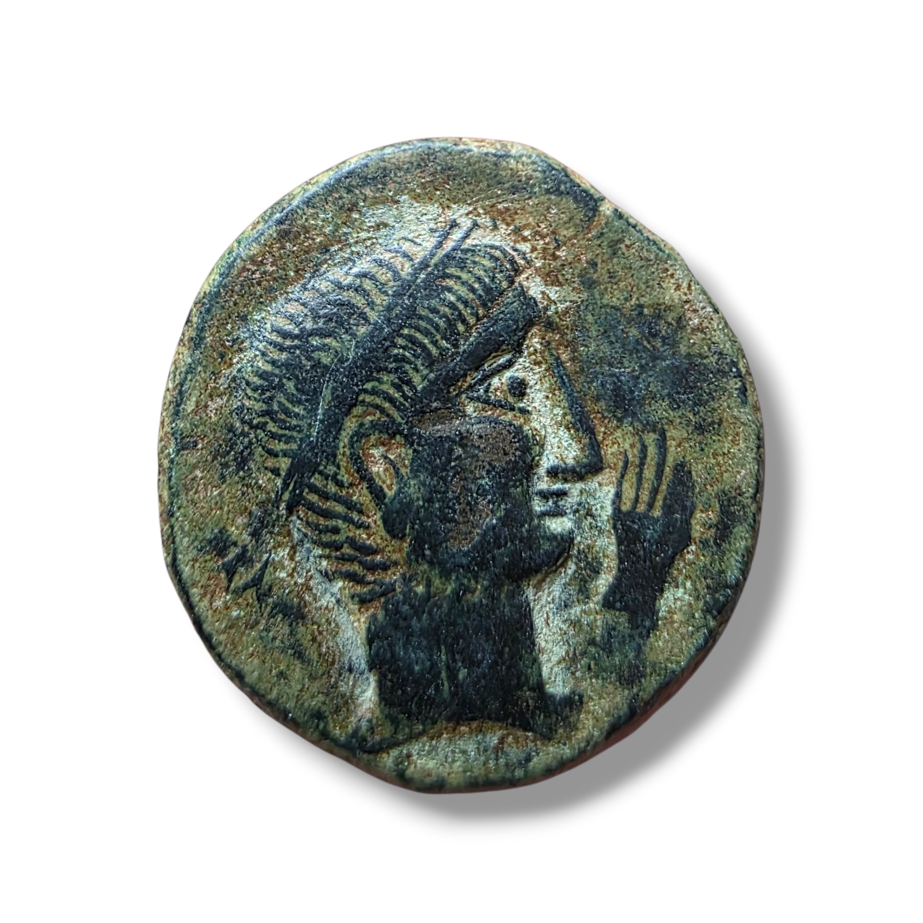 Roman Republican Bronze As – Castulo (Hispania), ca. 180–150 BC