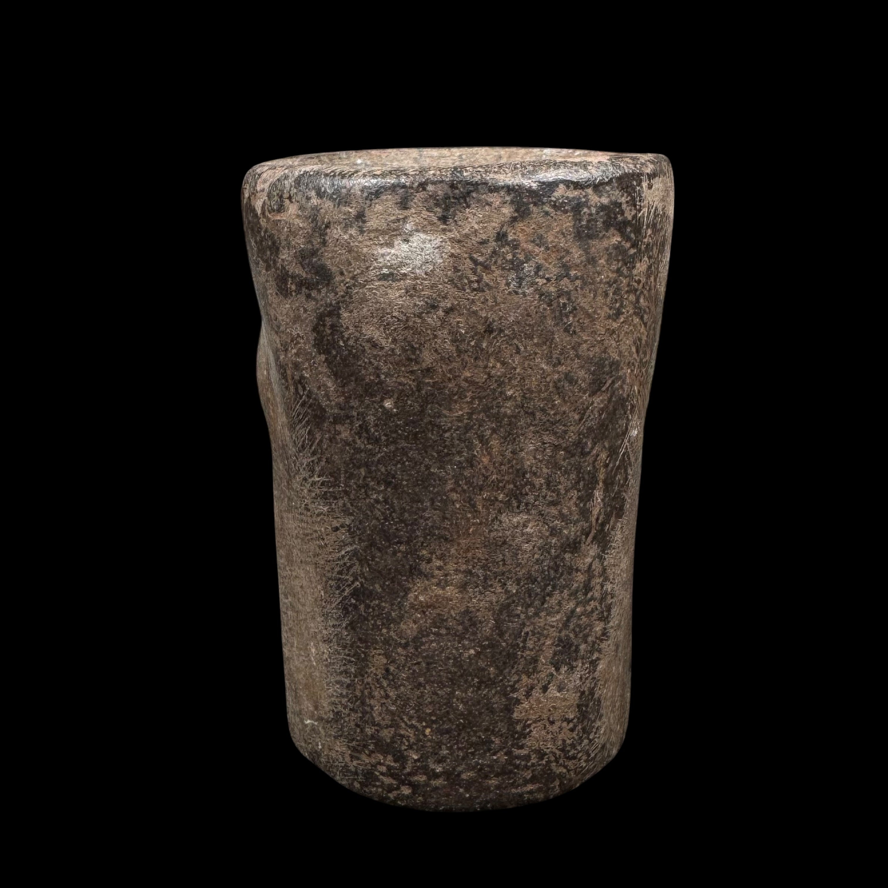 Pre-Columbian Tiwanaku (Tiahuanaco) Stone Feline Ceremonial Kero