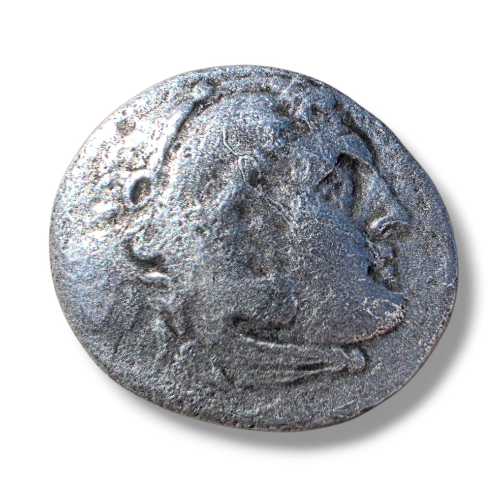Ancient Greek Silver Tetradrachm Pamphylia – Alexander Type, 208–207 BC