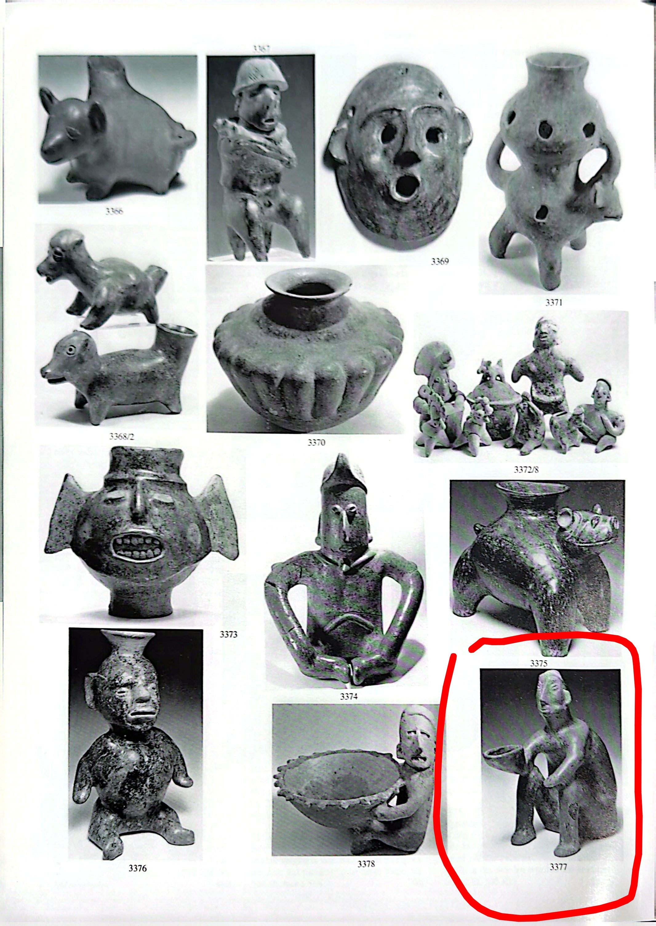 Pre-Columbian Colima Pottery Drinker Figure