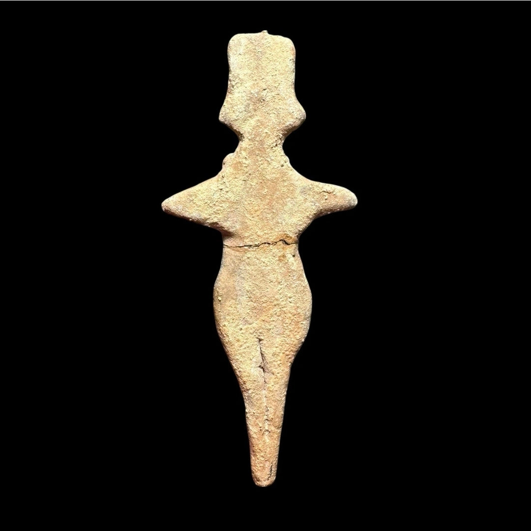 Ancient Syro-Hittite Terracotta Female Figure