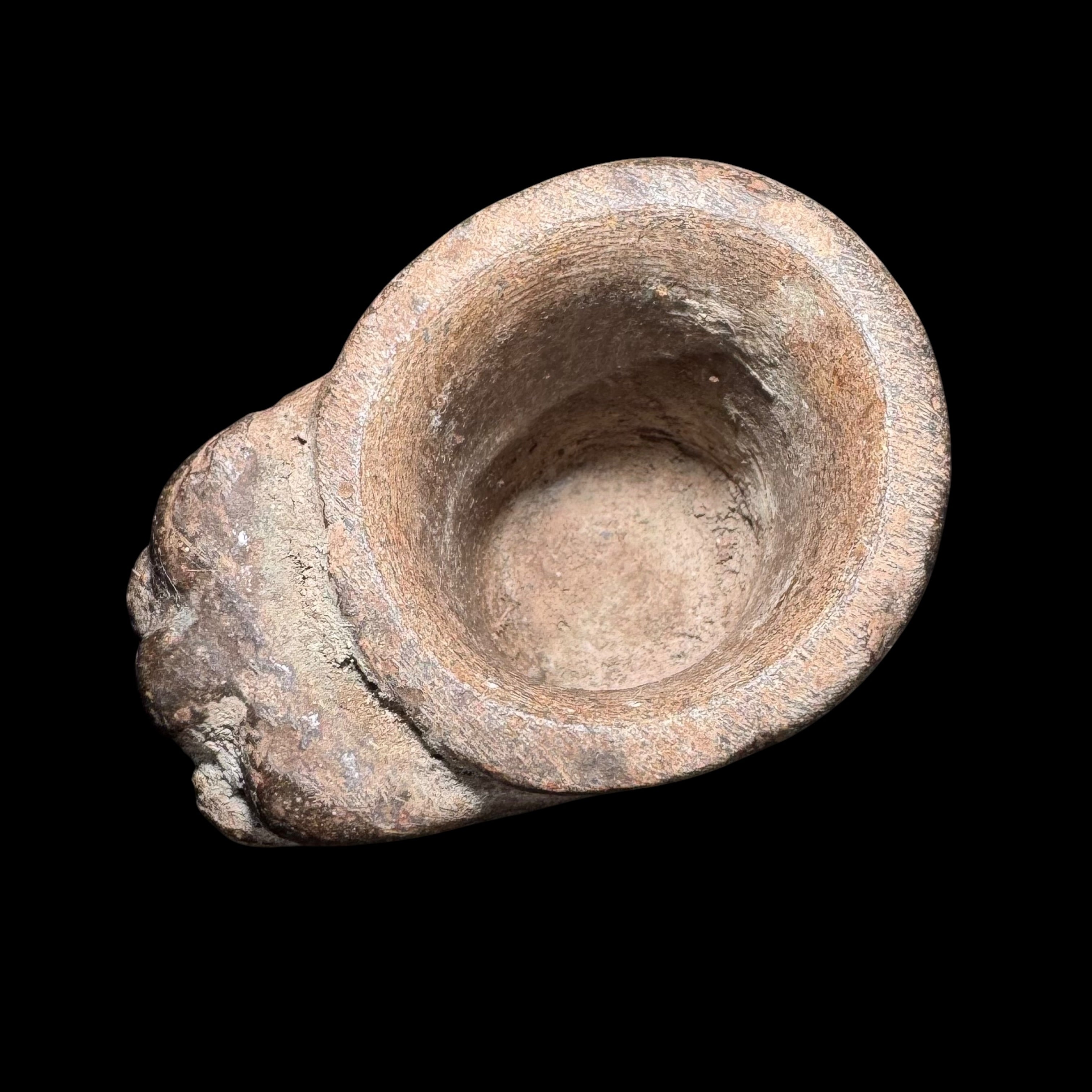 Pre-Columbian Tiwanaku (Tiahuanaco) Stone Feline Ceremonial Kero