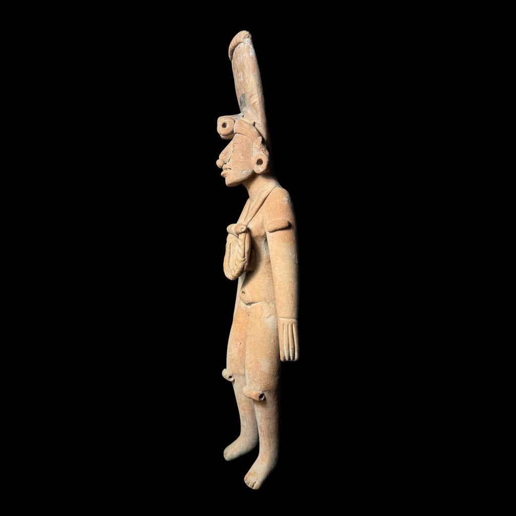 Large Pre-Columbian Huastec Pottery Ballplayer