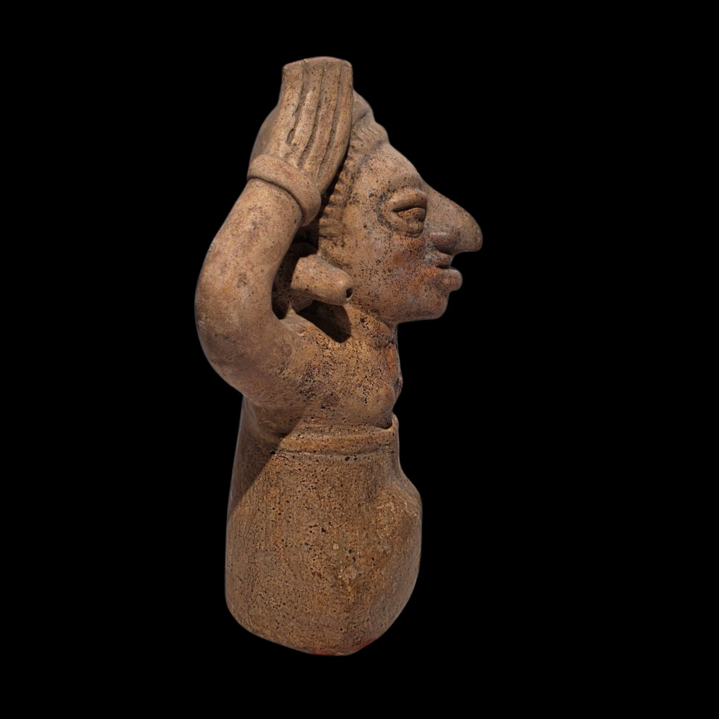 Pre-Columbian Maya Pottery Figure