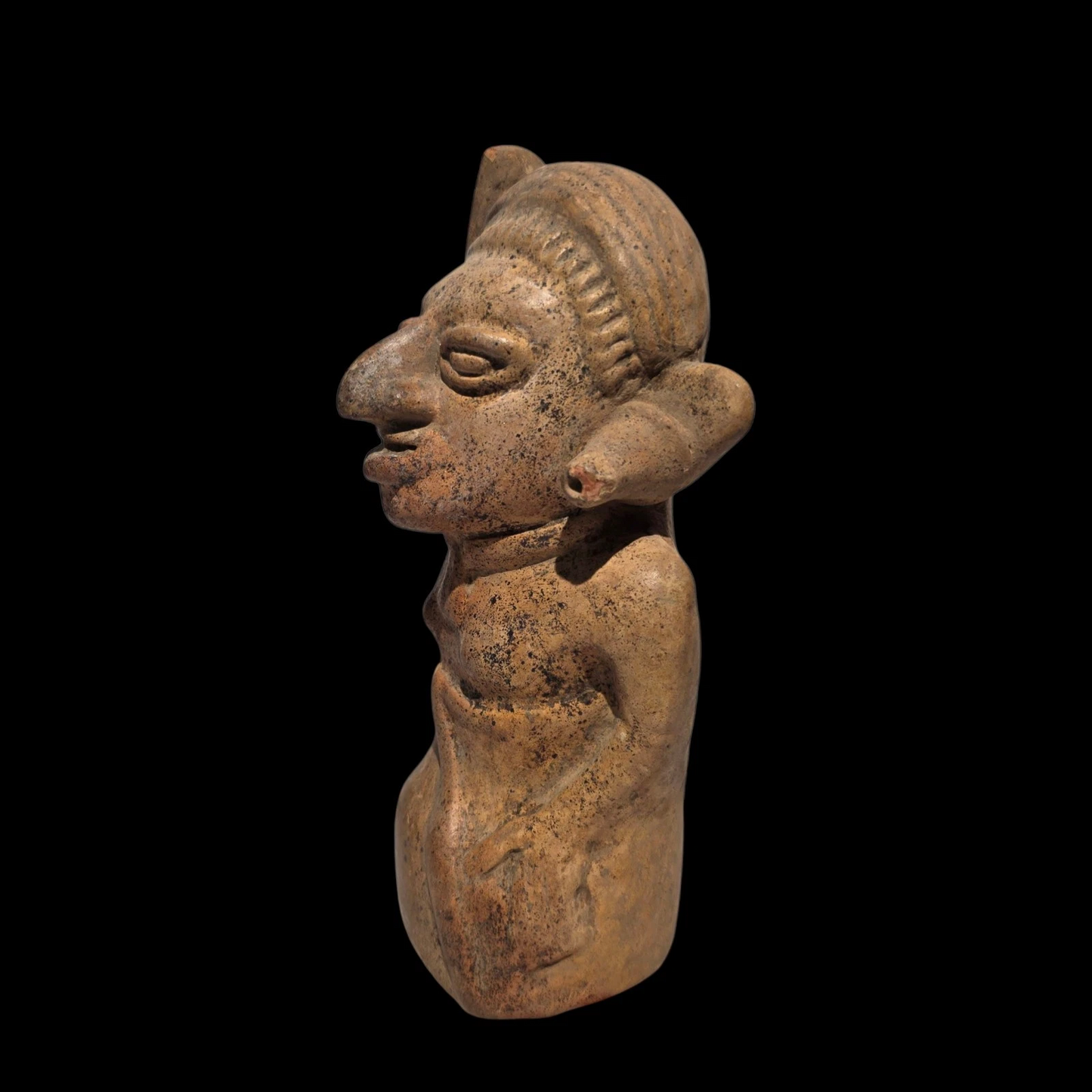 Pre-Columbian Maya Pottery Figure