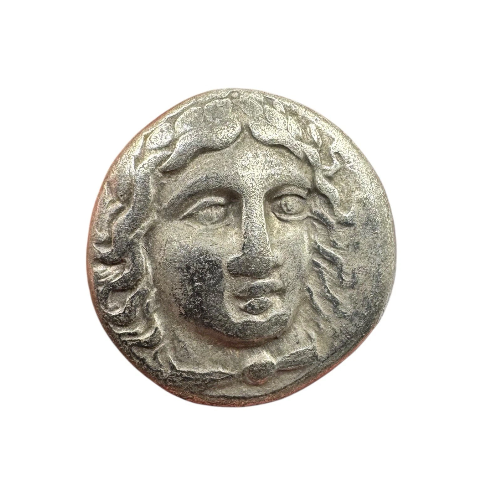 Ancient Greek Silver Drachm — Mausolos of Caria, Halicarnassus (c. 376–352 BC)