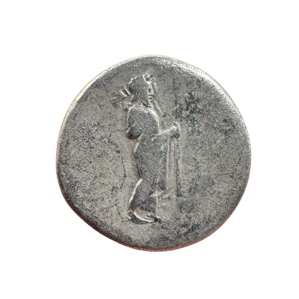 Ancient Greek Silver Drachm — Mausolos of Caria, Halicarnassus (c. 376–352 BC)
