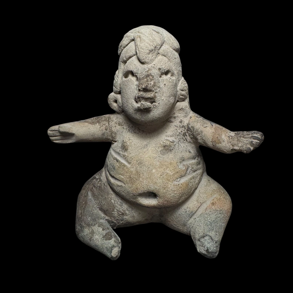 Pre-Columbian Proto-Maya Pottery Figure