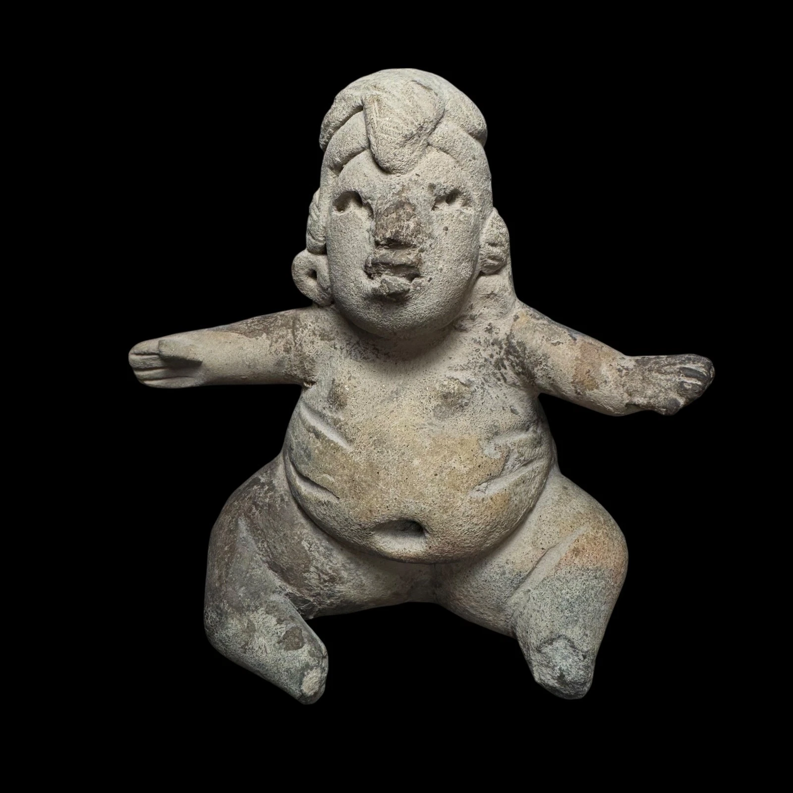 Pre-Columbian Proto-Maya Pottery Figure