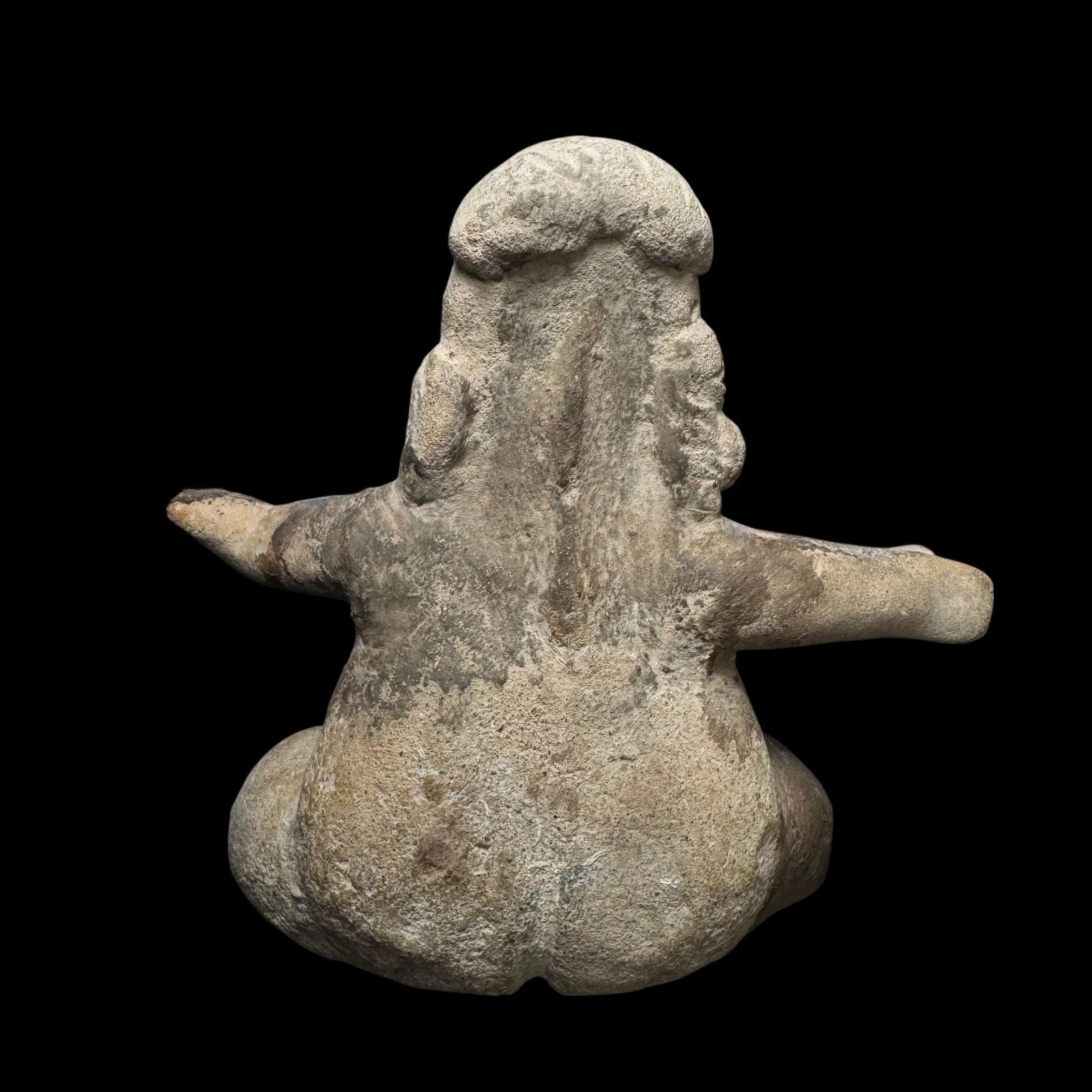 Pre-Columbian Proto-Maya Pottery Figure