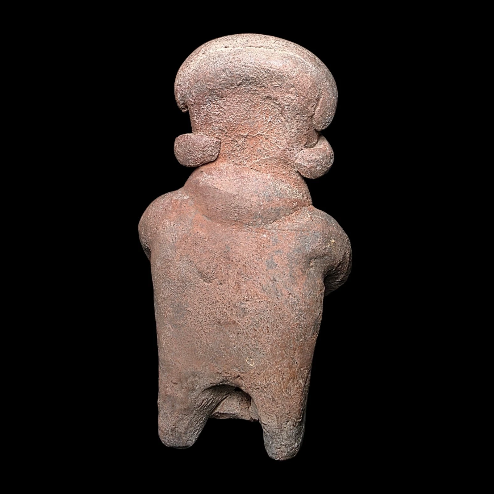 Pre-Columbian Nayarit Pottery Drummer Figure – West Mexico Shaft Tomb