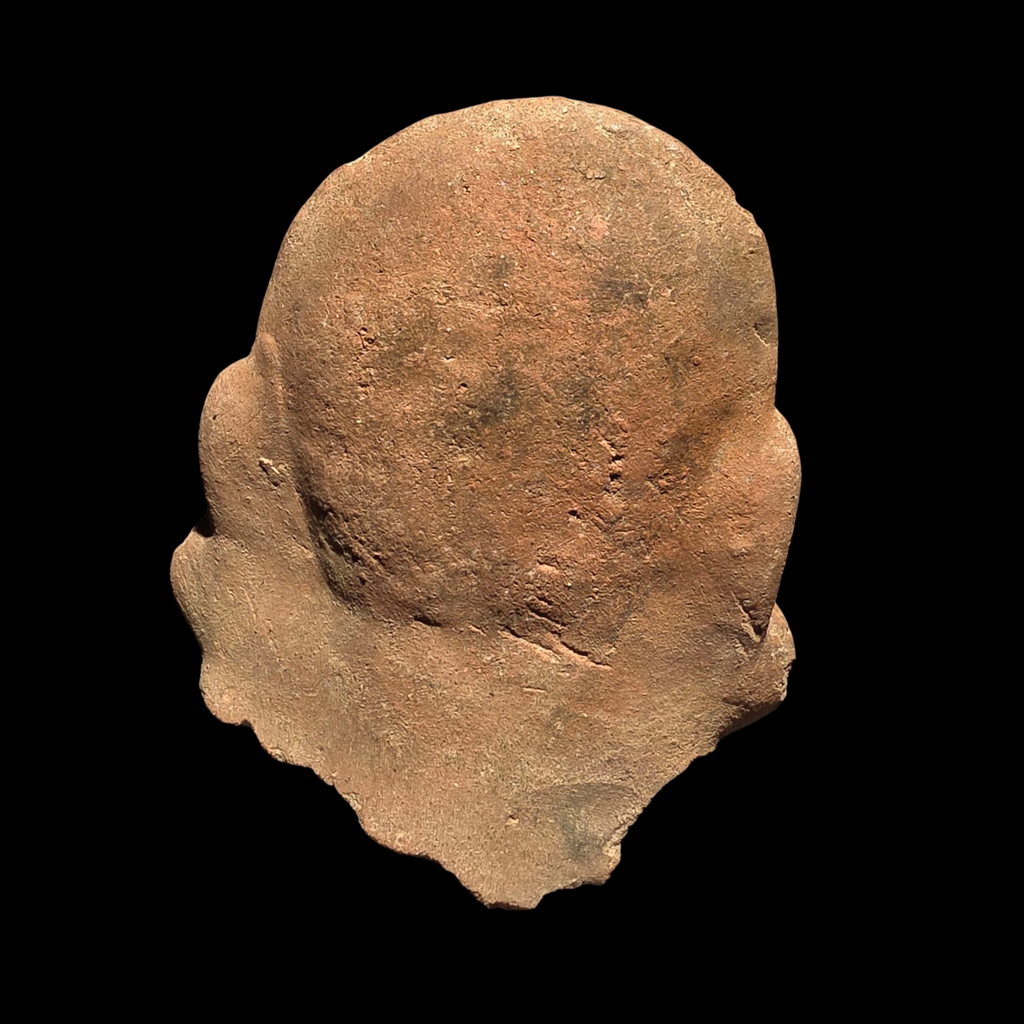 Pre-Columbian Maya pottery head