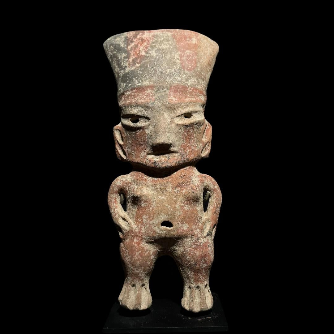 Superb Tlatilco Standing Female Figure