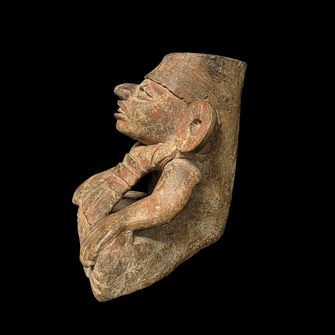 Pre-Columbian Zapotec pottery urn