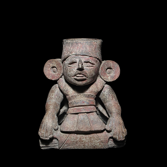 Pre-Columbian Zapotec pottery urn