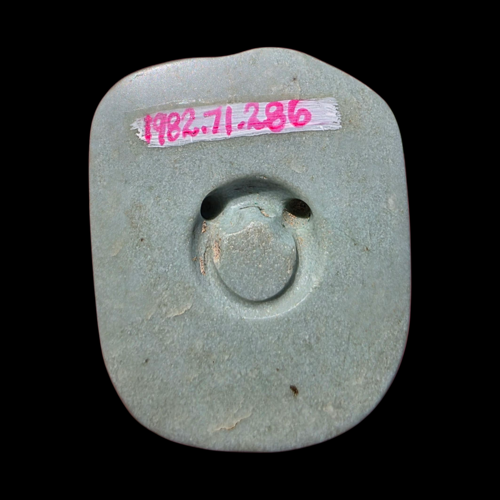 Pre-Columbian Maya jade pendant