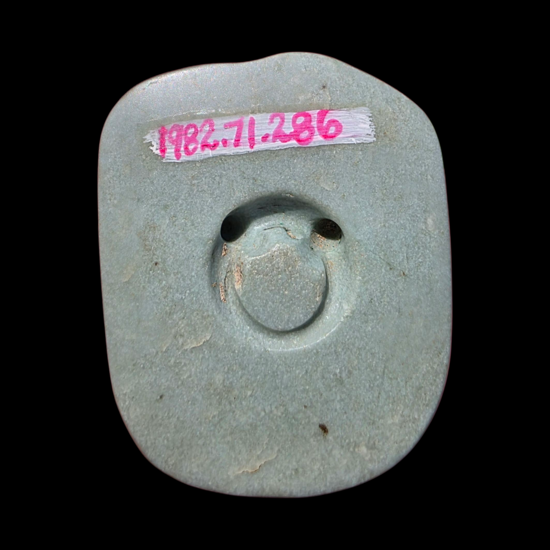 Pre-Columbian Maya jade pendant