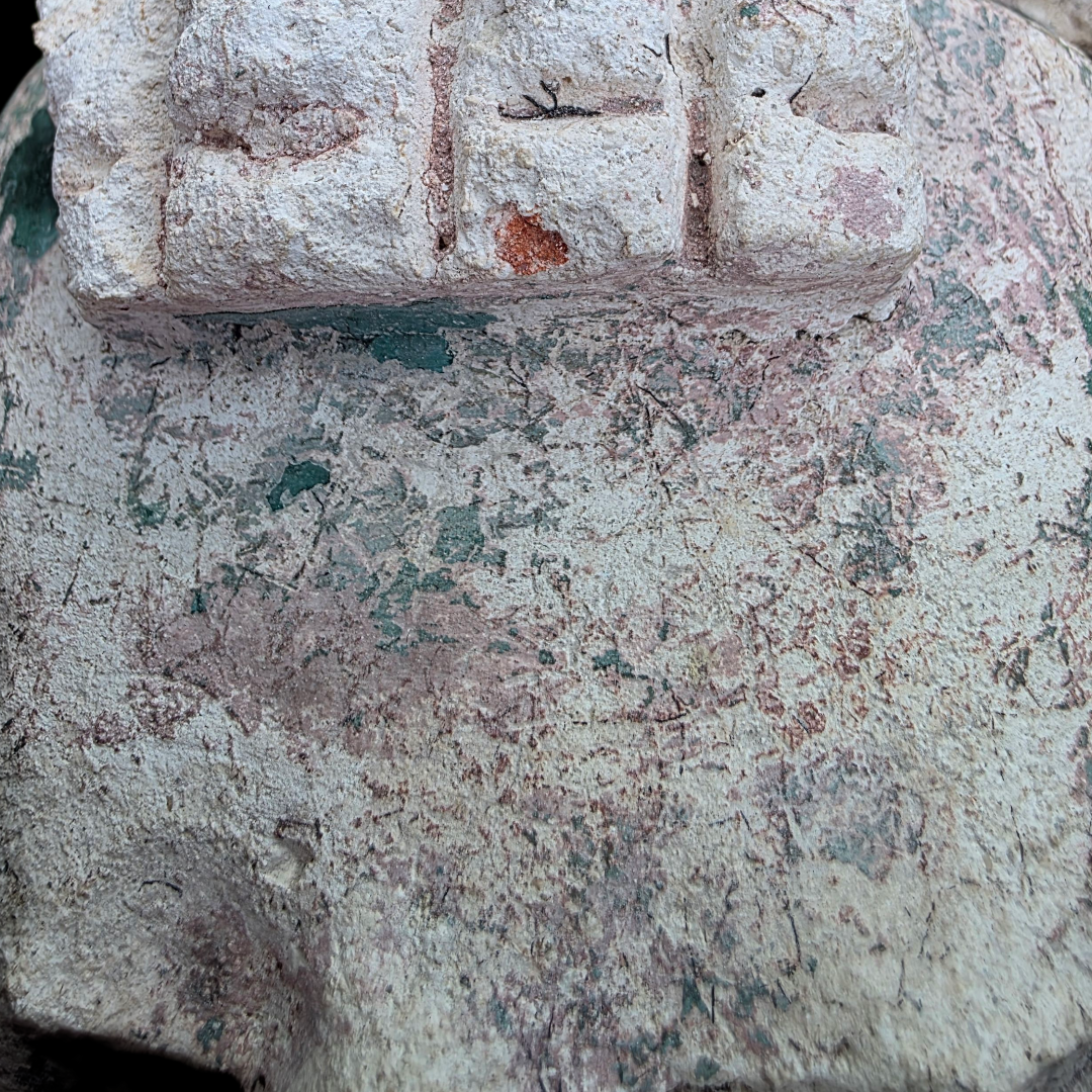 Pre-Columbian Maya Stucco Head