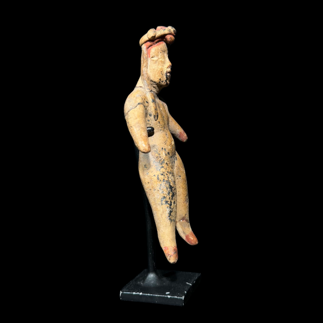 Pre-Columbian Olmec Pottery Figure