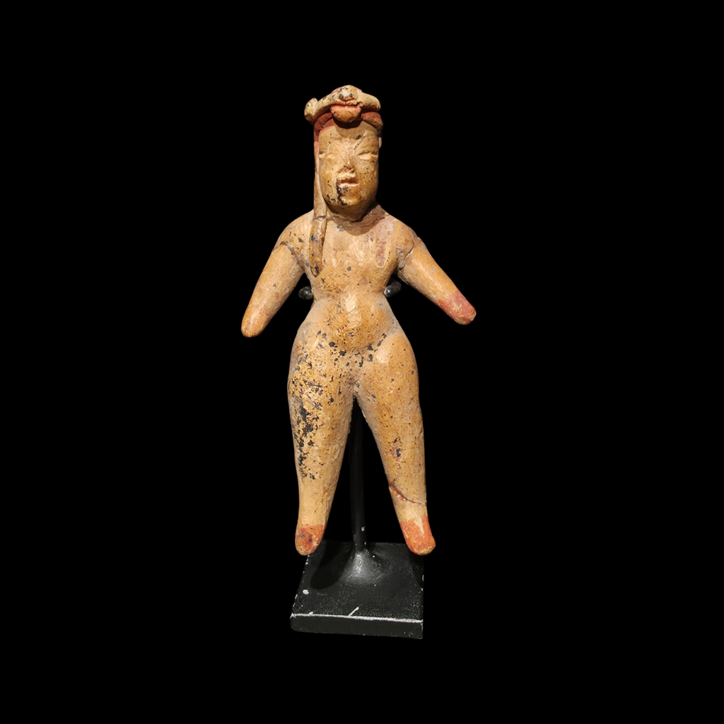 Pre-Columbian Olmec Pottery Figure
