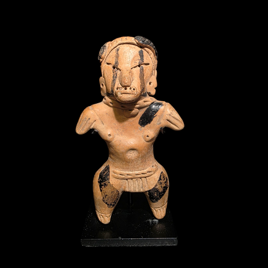 Pre-Columbian Veracruz Pottery Female Figure
