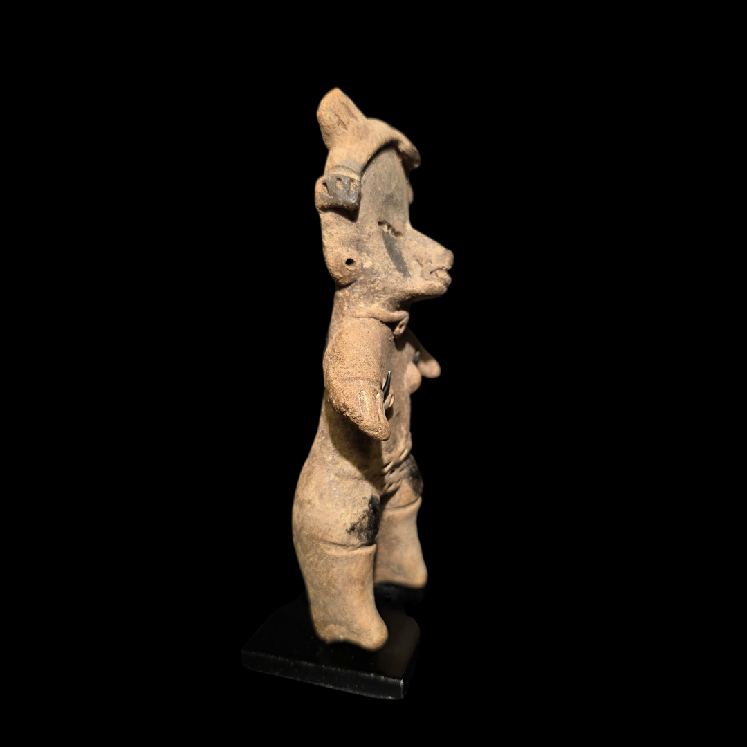 Pre-Columbian Veracruz Pottery Female Figure