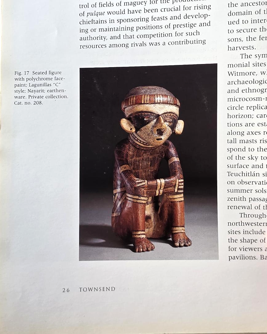 Pre-Columbian Chinesco Type C  pottery figure