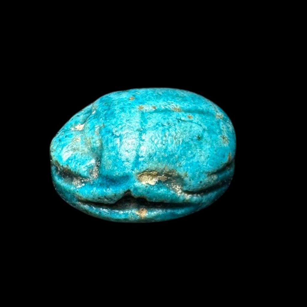 Ancient Egyptian Faience Scarab