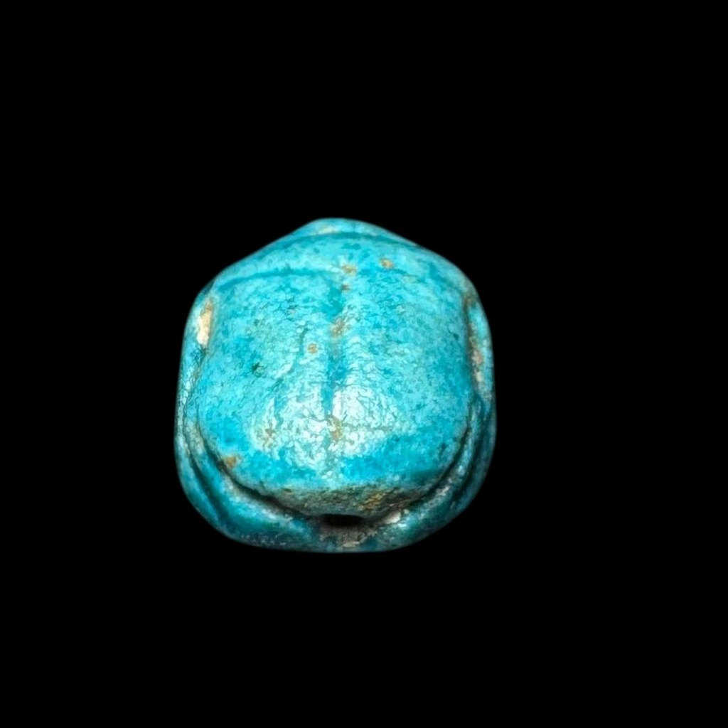 Ancient Egyptian Faience Scarab