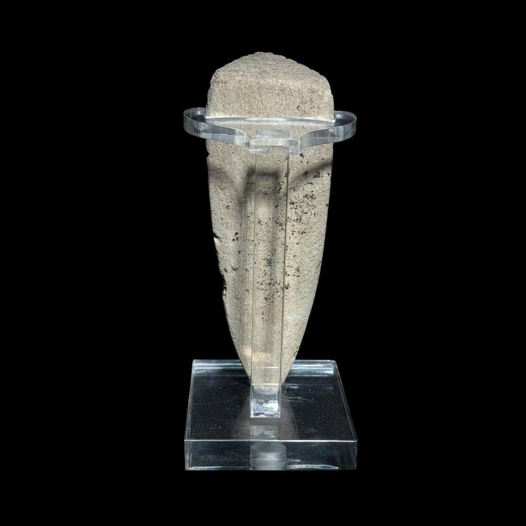 Pre-Columbian Anthropomorphic "Tusk" Ritual Figure (Chorrera tradition)