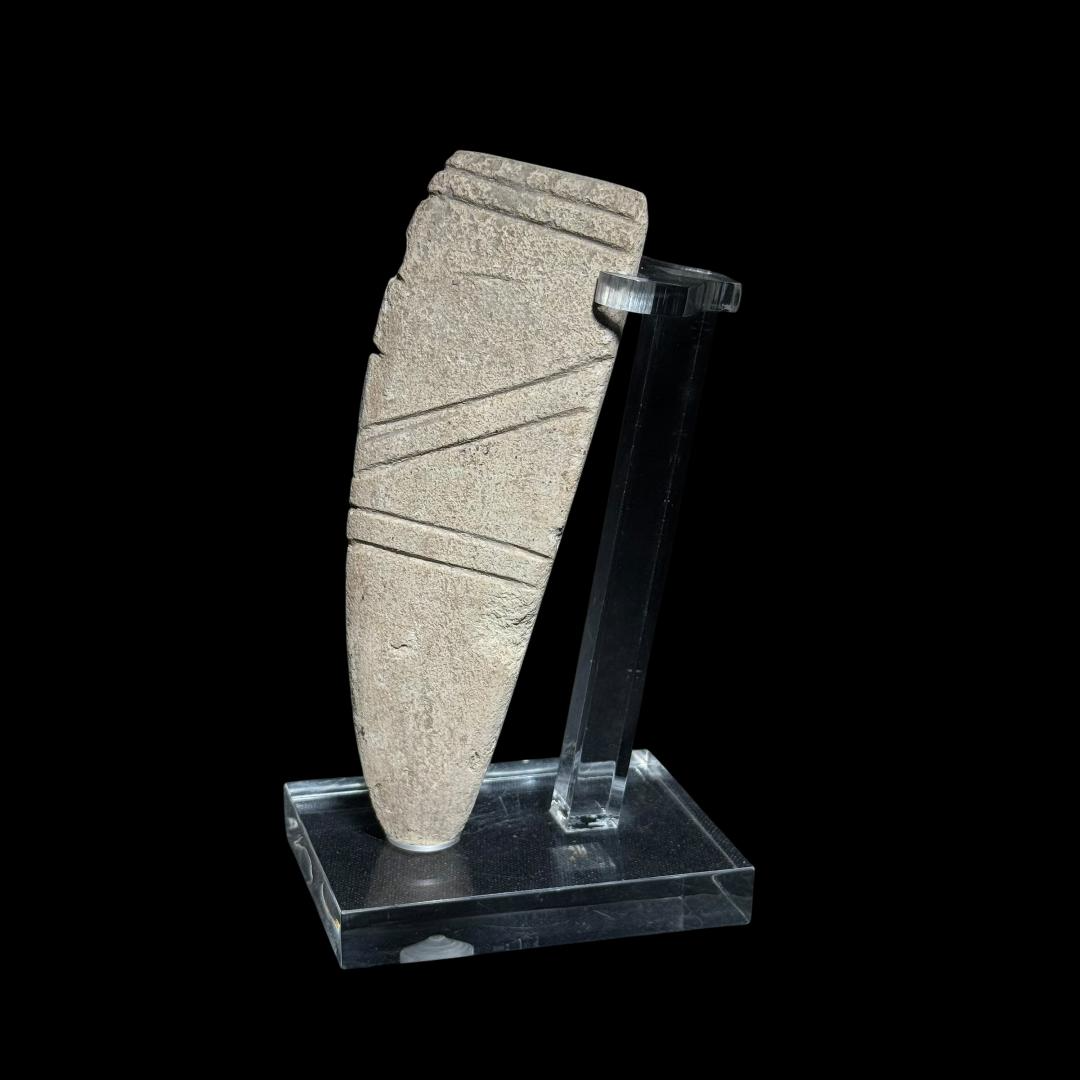 Pre-Columbian Anthropomorphic "Tusk" Ritual Figure (Chorrera tradition)