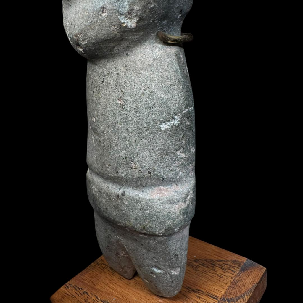 Pre-Columbian Mezcala Greenstone Figure