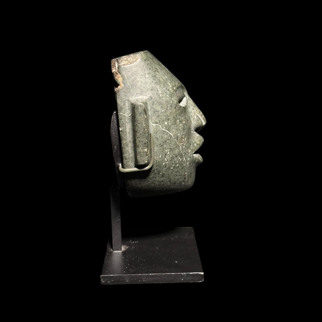 Pre-Columbian Teotihuacan Greenstone mask
