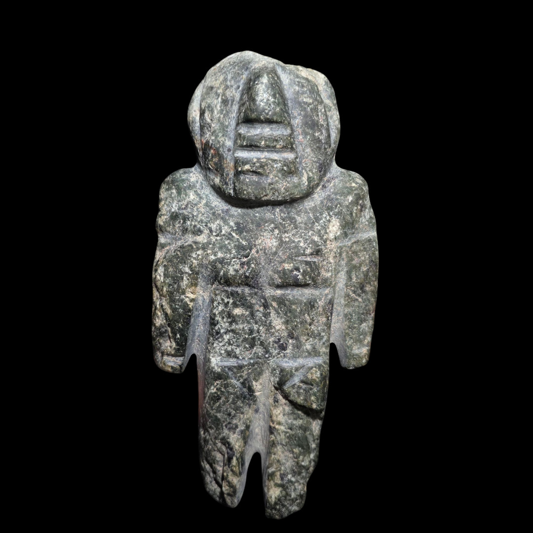 Large Pre-Columbian Chontal stone figure